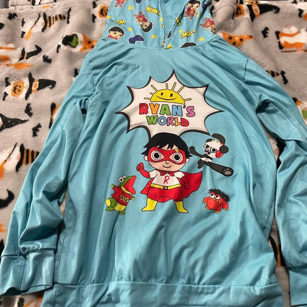 Ryan's World Blue Hoodie